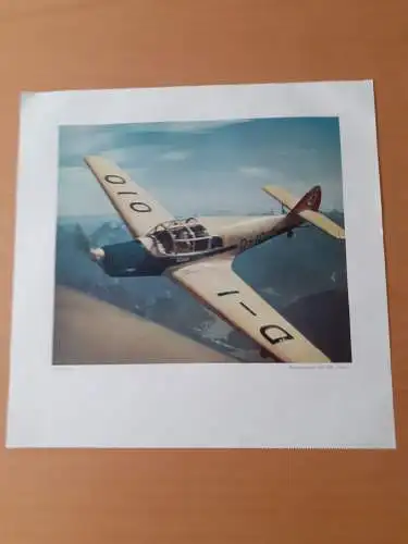 Dt.- Reich (021136) Propagandabild Messerschmitt Me 108 "Taifun", JUNKERS-WANDKALENDER 1941