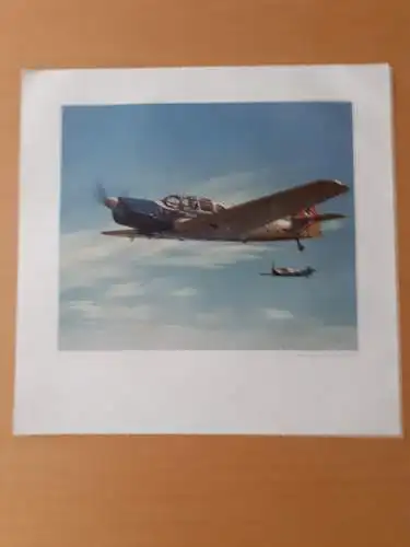 Dt.- Reich (021142) Propagandabild Messerschmitt Me 108 "Taifun", JUNKERS-WANDKALENDER 1941
