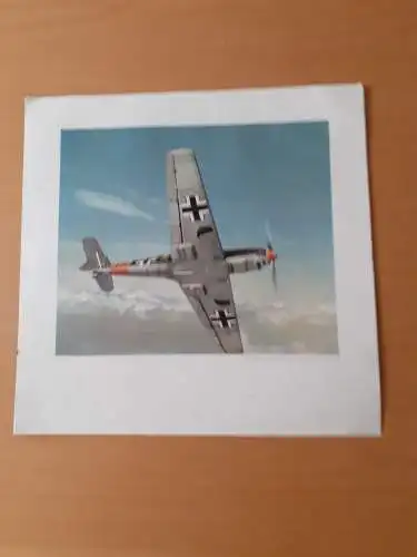 Dt.- Reich (021148) Propagandabild Der Jäger underer Luftwaffe, MNesserschmitt Me 109, JUNKERS-WANDKALENDER 1941