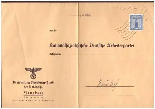 Deutsches Reich  Rundstempel (Datum und/oder Ort klar)