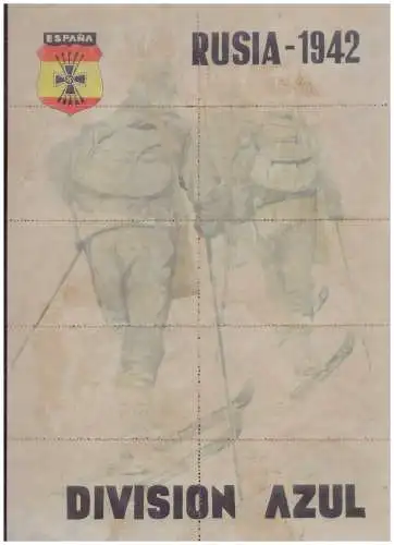 Dt- Reich (006193) Propaganda 10 Essensmarken Division Azul Rusia 1942 (Blaue Division Spanien) Blattgröße A4!!    Nach dem Krieg hergestellte Phantasie Produktion!!