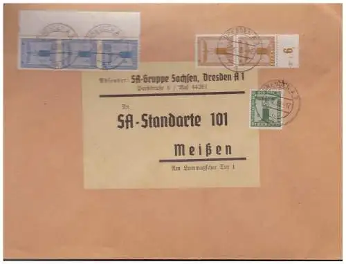 Deutsches Reich  Rundstempel (Datum und/oder Ort klar)