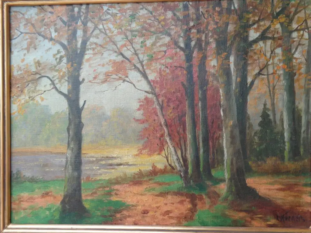 Altes Ölgemälde um 1900 