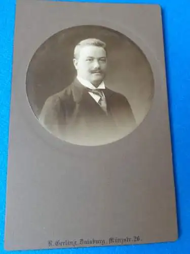 Orig. Porträtfoto, um 1930, Pappe , 105x165 mm, sehr gut, R. Gerling Duisburg EUR 9,90