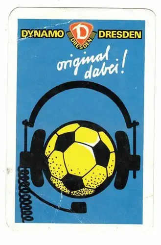 Taschenkalender Dynamo Dresden 1989 DDR