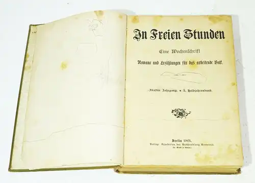 In freien Stunden Loti Islandfischer und Charles Dickens Dombey und Sohn 1901