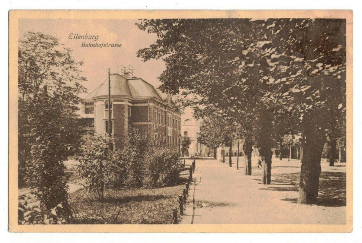Ak Eilenburg Bahnhofstrasse 1914 Nr. 195026272467 oldthing