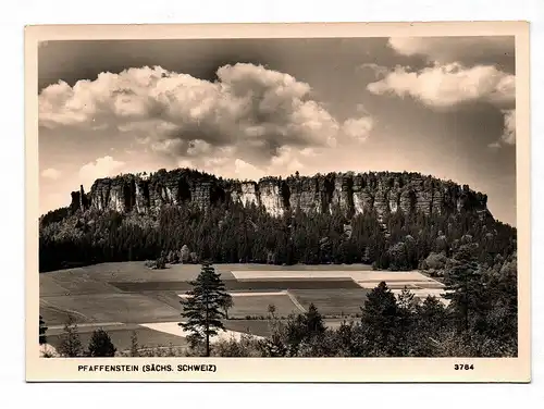 Ak Pfaffenstein Sächsische Schweiz 1964