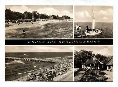 Foto Postkarte Ak Gruß aus Kühlungsborn Mecklenburg-Vorpommern