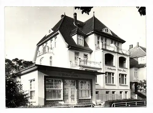 Foto Postkarte FDGB Erholungsheim und Cafe Polar Stern Kühlungsborn