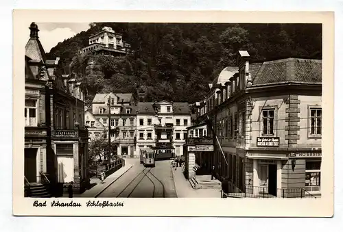 Ak Foto Bad Schandau Schloßbastei Echtfoto-Postkarte