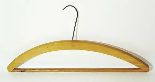 Reklame Kleiderbügel Wilh.Ewers Ebersbach Sachsen Konfektion Holz Deko Vintage
