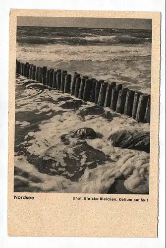 Foto Ak Nordsee Keitum auf Sylt