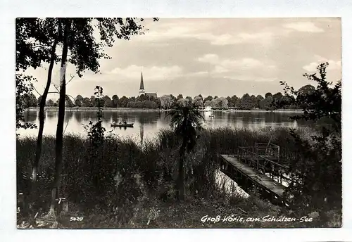 Ak Groß Köris Am Schluzensee DDR