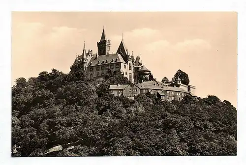 Foto Ak Wernigerode Harz Schloss Feudalmuseum Echtfoto Postkarte
