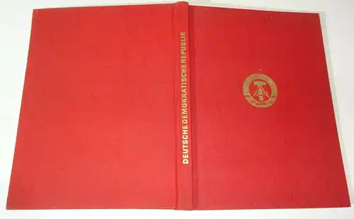 Bildband Deutsche Demokratische Republik Sachsenverlag 1962