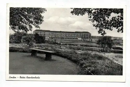 Ak Emden Niedersachsen – Neues Krankenhaus 1953