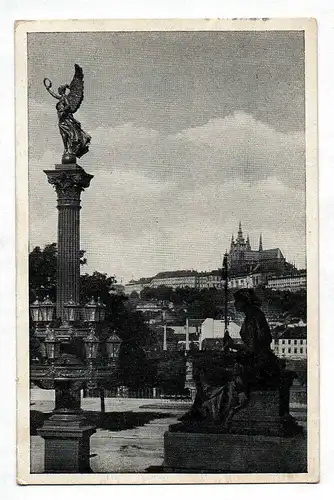 Ak Prag Hradschin – Praha Hradčany Ansichtskarte Tschechien 1944