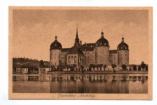 Ak Jagdschloss Moritzburg Ansichtskarte Meißen Sachsen