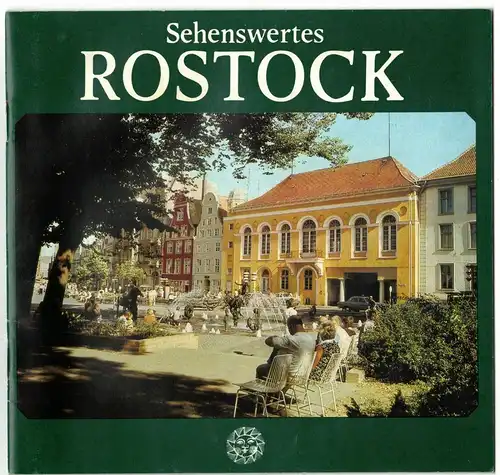 2 x DDR Broschüre ROSTOCK Sehenswertes Schiffahrtsmuseum 1980er 