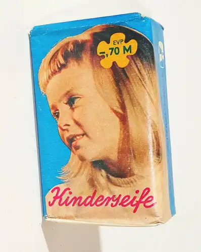 Kinderseife Seife Handseife Original DDR Konsum Seifenwerk Riesa Duft unbenutzt