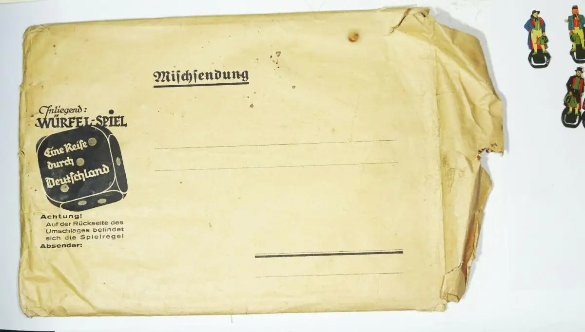 Eine Reise durch Deutschland 1930er Ostpreußen Gebiete mit seltenen Figuren 1
