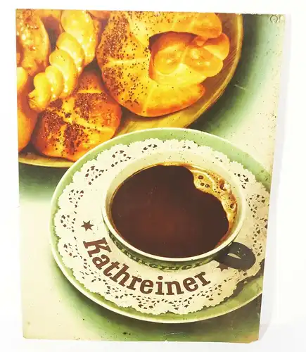 Altes Plakat Poster Kathreiner Malzkaffee Kaffee 1970er 1980er Vintage
