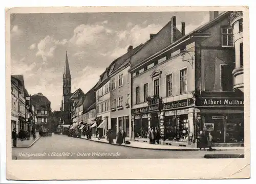 Ak Heiligenstadt (Eichsfeld) Untere Wilhelmstraße DDR 1951