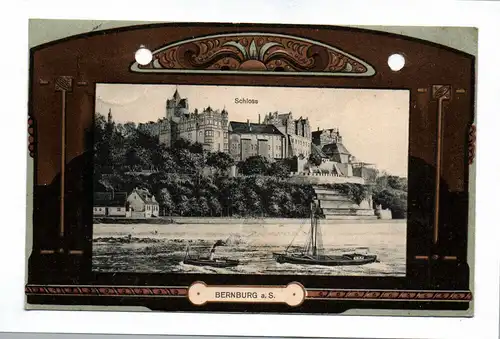 Ak Bernburg a. S. Schloss Ansichtskarte 1909