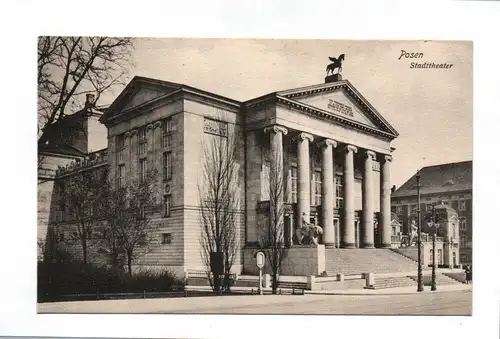 Ak Posen Stadttheater Postkarte