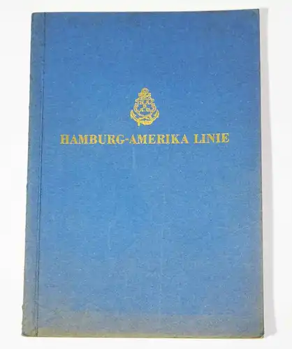 Hamburg Amerika Linie Sonderheft Verpackung Überseegüter 1952