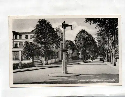 Ak Kühlungsborn Strandstraße DDR 1955