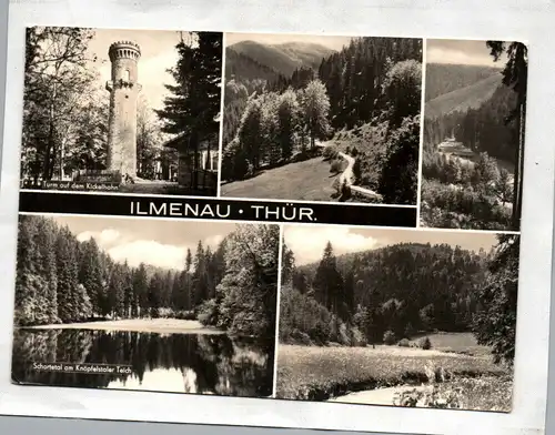 Ak Ilmenau Thüringen Postkarte DDR