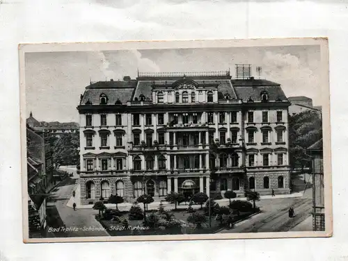 Al Bad Teplitz-Schönau Städt. Kurhaus 1943