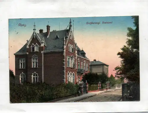 Ak Alzey Großherzogl. Kreisamt 1912