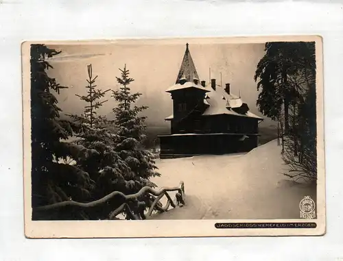 Ak Jagdschloss Rehefeld im Erzgebirge