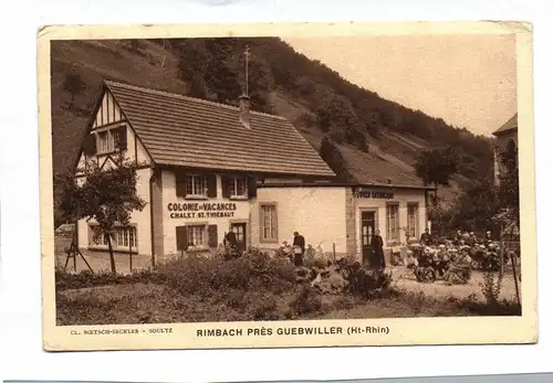 Ak Soultz Rimbach Près Guebwiller (Ht-Rhin)