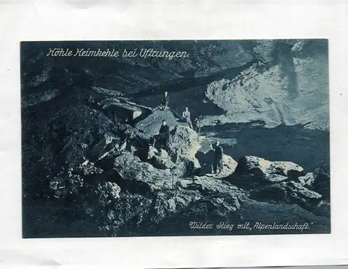 Ak Höhle Heimkehle bei Uftrungen Südharz Größte Höhle Deutschlands