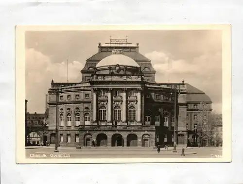 Ak Photo Chemnitz Operhaus