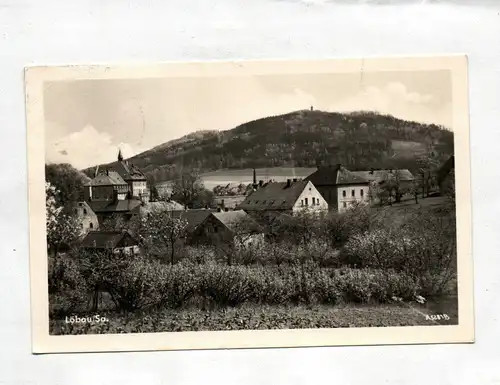 Ak Löbau Sachsen Löbauer Berg DDR 1956