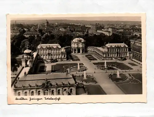 Ak Dresdener Zwinger Totalansicht 1937