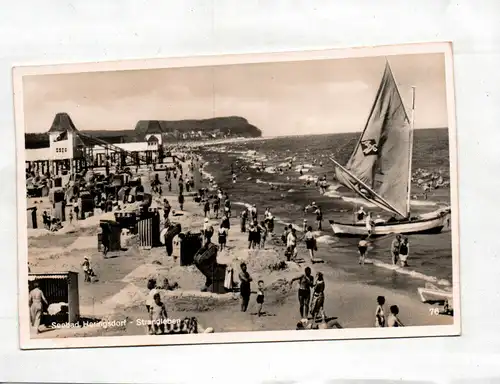 Ak Seebad Heringsdorf Strandleben 1939