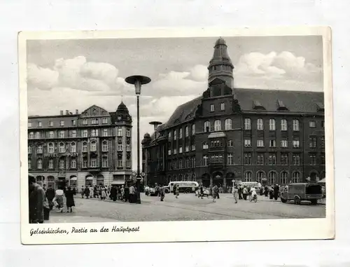 Ak Gelsenkirchen Partie an der Hauptstadt 1956