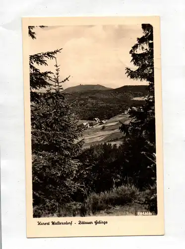Ak Kurort Waltersdorf Zittauer Gebirge DDR 1953