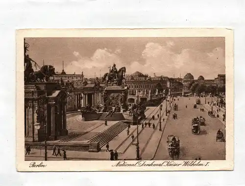 Ak Berlin National Denkmal Kaiser Wilhelm I. 1925