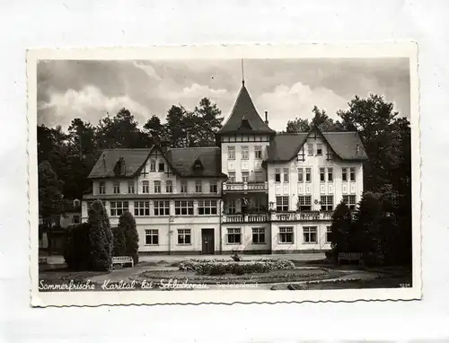 Ak Sommerfrische Karltal bei Schluckenau Sudetenland 1942