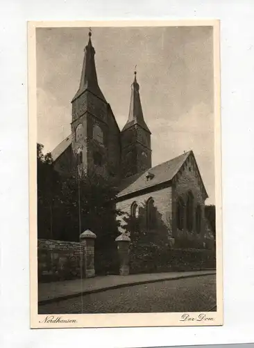 Ak Nordhausen Der Dom die tausendjährige Stadt am Harz