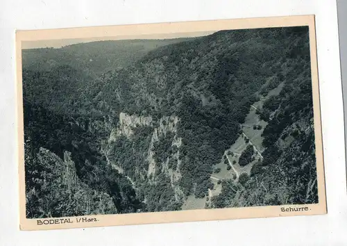 Ak BODETAL i/Harz Schurre