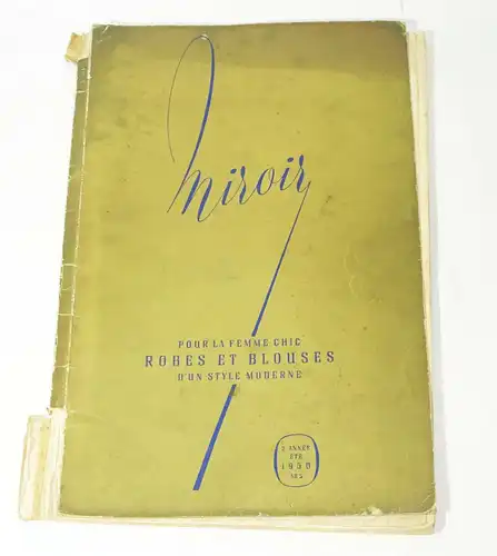 Mode Musterbuch Miroir Robes et Blouses 1950 Rockabilly Fashion Prints Drucke !