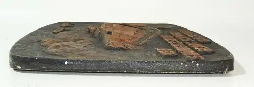 Andenken Metallschild VEB Stahlgiesserei Georg Schwarz Olbersdorf 1949-1989 Deko